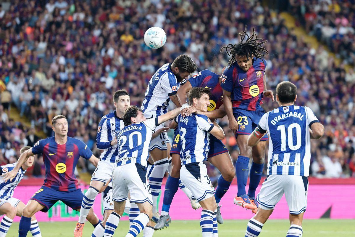 关于今晚全明星赛焦点战；皇家社会远射贴柱；震撼外界；年轻球员得到机会的信息